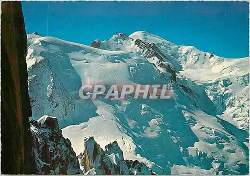 Cartes postales moderne Chamonix Mont Blanc (1050 m) Mont Blanc du Tacul (4248 m)