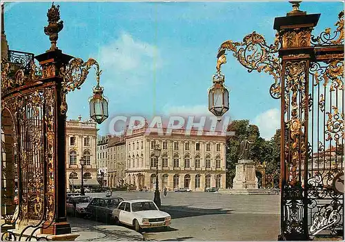 Moderne Karte Nancy (Meurthe et Moselle) La Place Stanislas batie entre 1752 et 1756