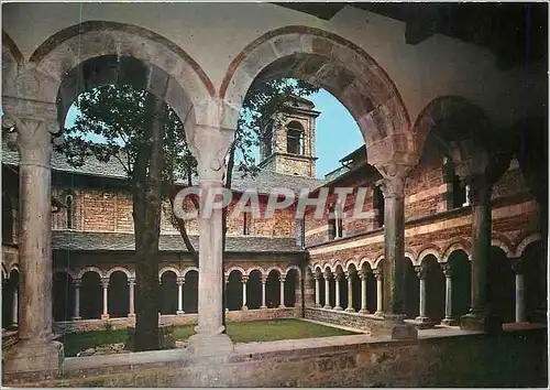 Cartes postales moderne Abbaye de Piano (XIIe s) Le Cloitre