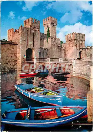 Cartes postales moderne Lago di Garda Sirmione Castello Scaligero