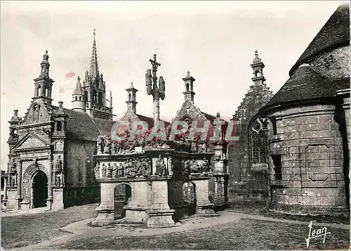 Moderne Karte La Bretagne Calvaire et l'Eglise de Guimiliau (1581 1588) (Finistere)