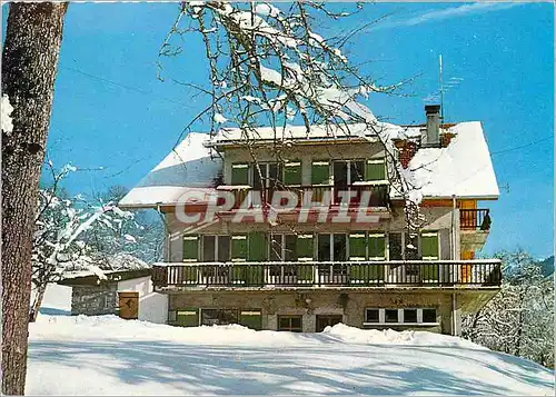 Moderne Karte Chalet les Soldanelles Bard par Viuz en Sallaz alt 950 m