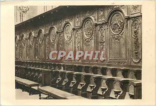 Cartes postales moderne Cathedrale D'Orleans Lambris et Stalles de 1706 retblis en 1938