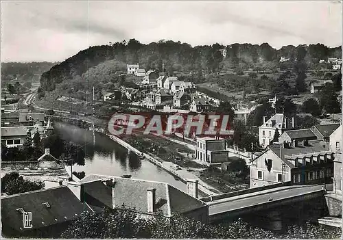 Moderne Karte Saint Lo Vue vers la Falaise et la vire