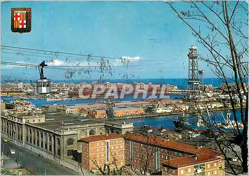 Cartes postales moderne Barcelona Vue partielle du Port