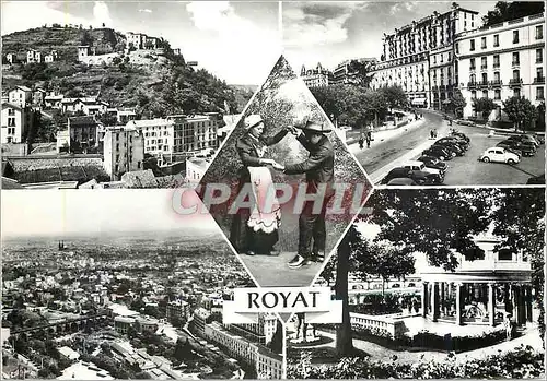 Cartes postales moderne Royat (P de D) le Paradis  les Hotels la Bourree vue generale source Eugenie