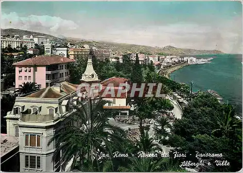 Cartes postales moderne San Remo Riviere des Fleurs Panorama Hotels et Villas