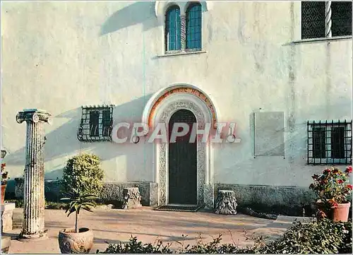 Moderne Karte Anacapri Entree en la Villa S Michelle