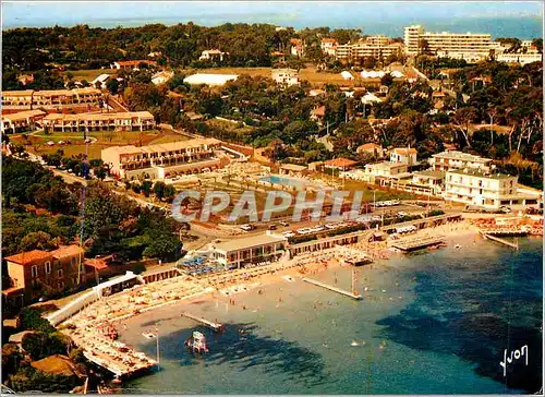 Moderne Karte Cap d'Antibes (Alpes Mmes) Plages de la Garoupe et nouvelle residences de Galion