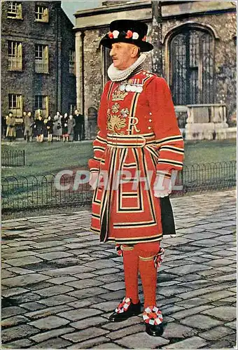 Moderne Karte London Tower of London Yeoman Warder Militaria