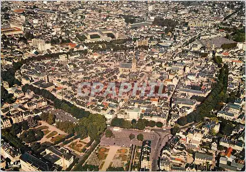 Moderne Karte Brive (Correze) Vue generale aerienne