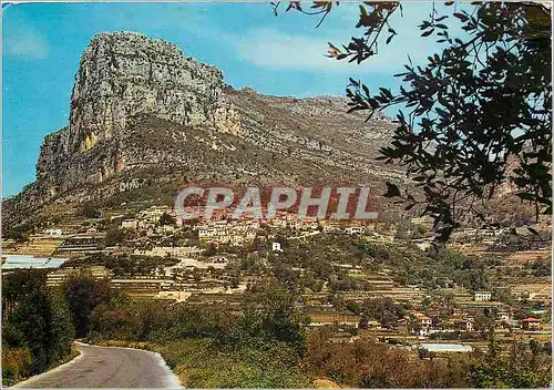 Cartes postales moderne Saint Jeannet (A M) Alt 400 m vue generale et le Beau (alt 810 m)