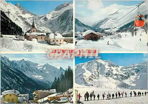 Cartes postales moderne Argentiere le Tour (Hte Sav)