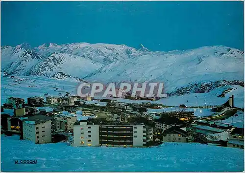 Moderne Karte Alpes d'Huez