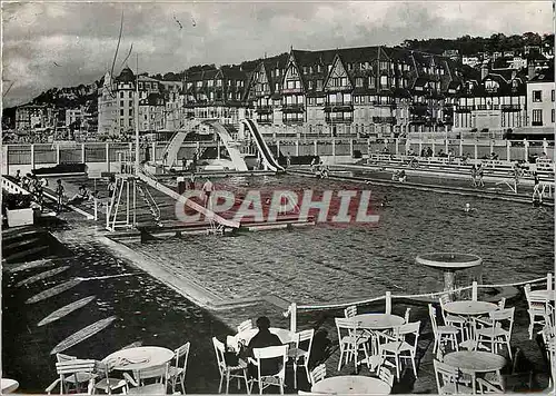 Cartes postales moderne La Reine des Plages Touville la nouvelle Piscine