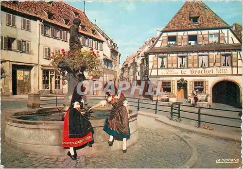 Cartes postales moderne L'Alsace Pittoresque Aldsaciennes a Barr Folklore