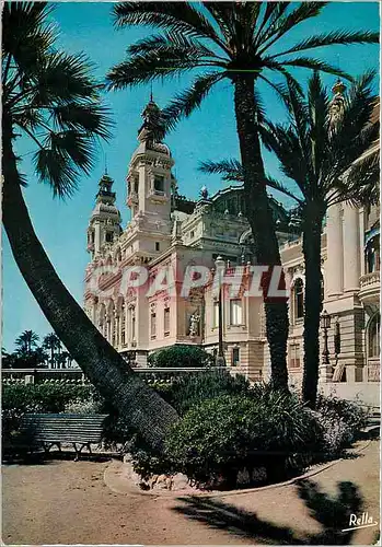 Cartes postales moderne La Principaute de Monaco Monte Carlo Le Casino