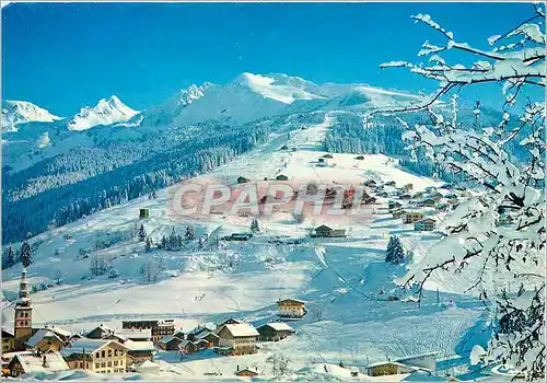 Cartes postales moderne La Clusaz (Hte Sav) alt 1100 m Sports d'hiver Cntre du Village Arrivee des pistes
