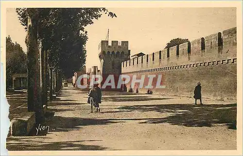 Cartes postales La Douce France Avignon (Vaucluse) Les remparts