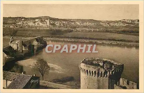 Cartes postales La Douce France Avignon (Vaucluse) Vue panoramique sur Villeneuve les Avignon