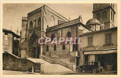 Ansichtskarte AK La Douce France Avignon (Vaucluse) Eglise Saint Agricol