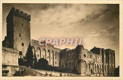 Cartes postales La Douce France Avignon (Vaucluse) Facade principale du Palai des Papes