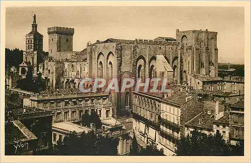 Cartes postales La Douce France Avignon (Vaucluse) Le Palais des Papes