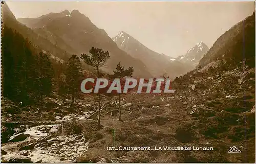 Ansichtskarte AK Cauterets la Vallee de Lutour