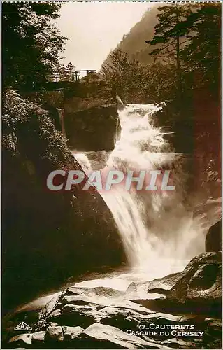 Ansichtskarte AK Cauterets Cascade du Cerisey