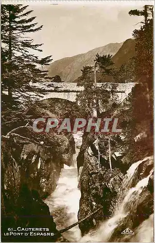 Cartes postales Cauterets Le Pont d'Espagne