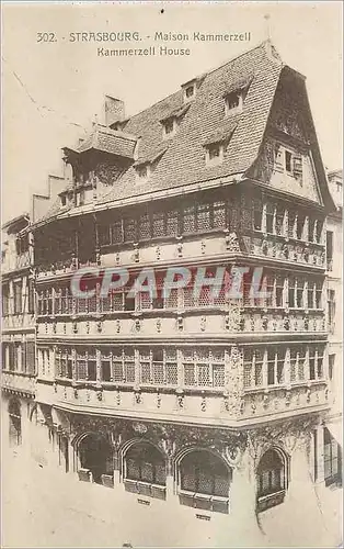 Cartes postales Strasbourg Maison Kammerzell