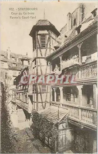 Cartes postales Strasbourg Cour du Corbeau