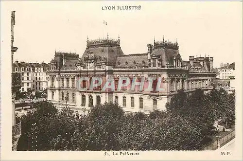 Cartes postales Lyon Illustre La Prefectue