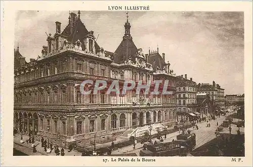 Cartes postales Lyon Illustre Le Palais de le Bourse