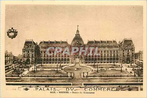 Cartes postales Rennes Palais du Commerce