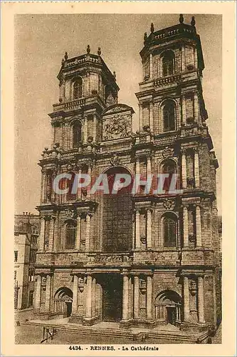 Cartes postales Rennes La Cathedrale