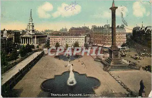 Ansichtskarte AK Trafalgar Sqaure London