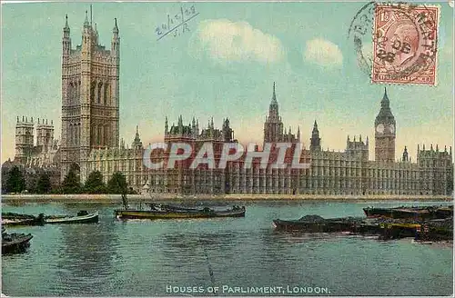 Cartes postales London of Parlement