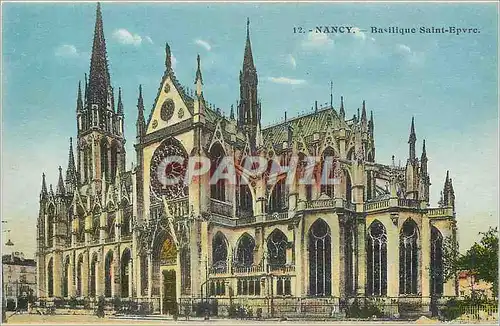 Cartes postales Nancy Basilique Saint Epvre