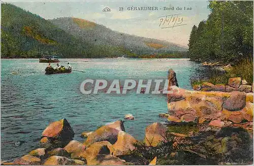 Ansichtskarte AK Gerardmer Bord du Lac