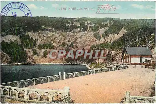 Cartes postales Lac Noir (alt 950 m)