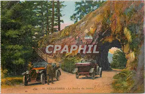Cartes postales Gerardmer La Roche du Diable Automobile