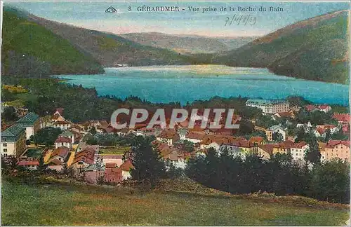 Ansichtskarte AK Gerardmer Vue prise de la roche du Rain