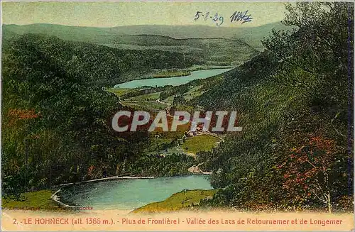 Cartes postales Le Honneck (alt 1366 m) Plus de Retournement et de Longemer