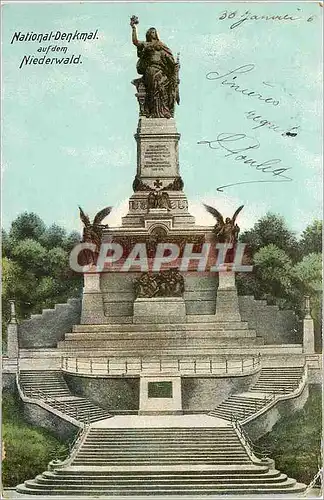 Cartes postales National Denkmal au dem Niederwald
