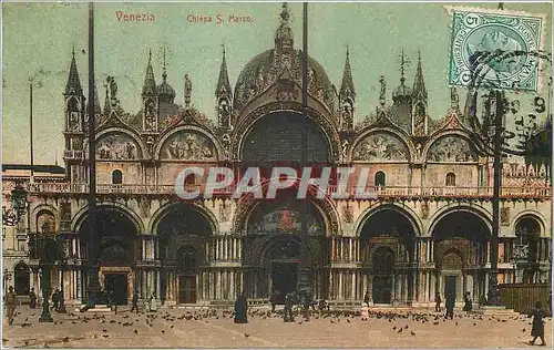 Cartes postales Venezia Chiesa S Marco