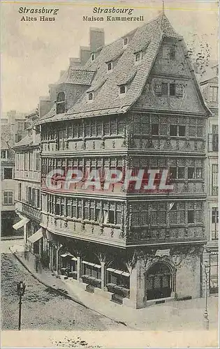 Cartes postales Strasbourg Maison Kammerzell