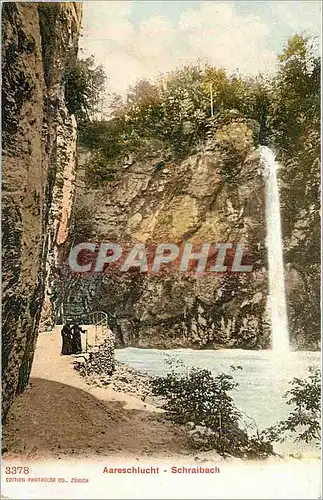 Cartes postales Aareschlucht Schraibach