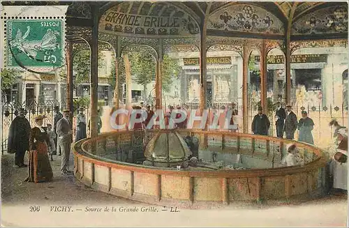 Cartes postales Vichy Source de la Grande Grille