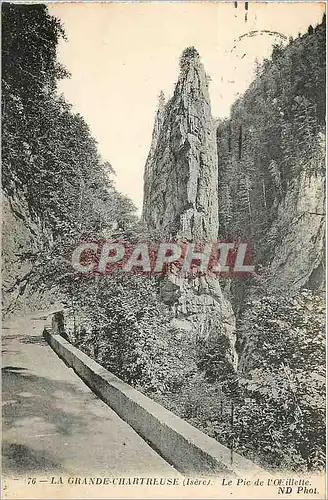 Cartes postales La Grande Chartreuse (Isere) Le Pic de L'Oeillette